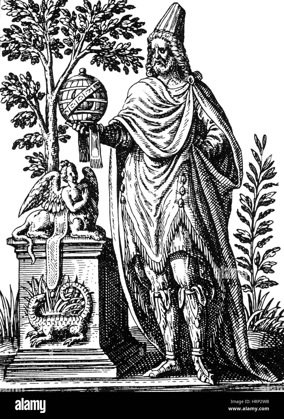 Apollonius von Tyana, der griechische Philosoph Stockfoto