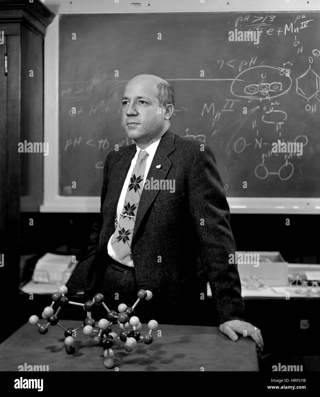 Melvin Calvin, US-amerikanischer Chemiker Stockfoto