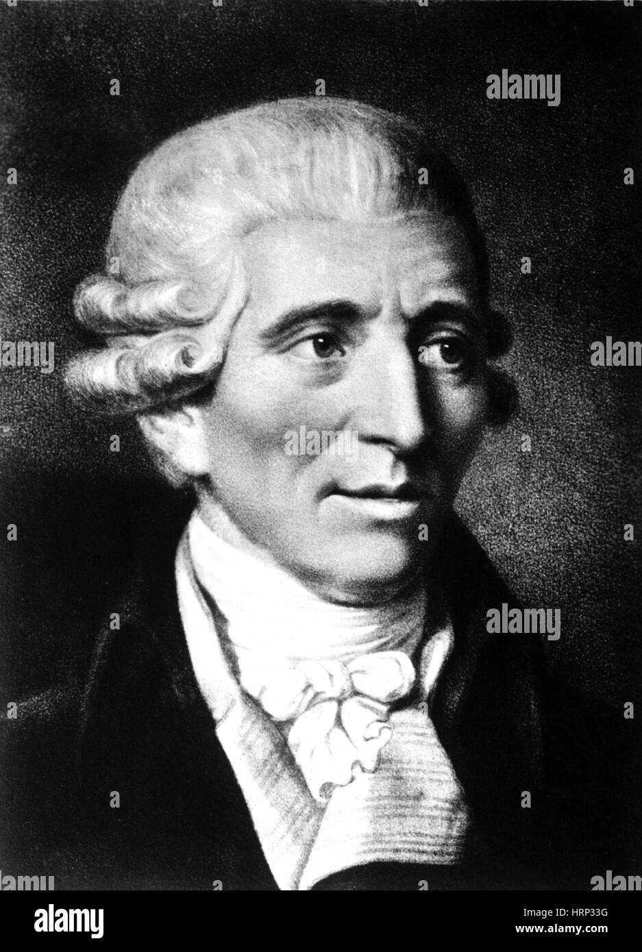 Franz Joseph Haydn, österreichischer Komponist Stockfoto