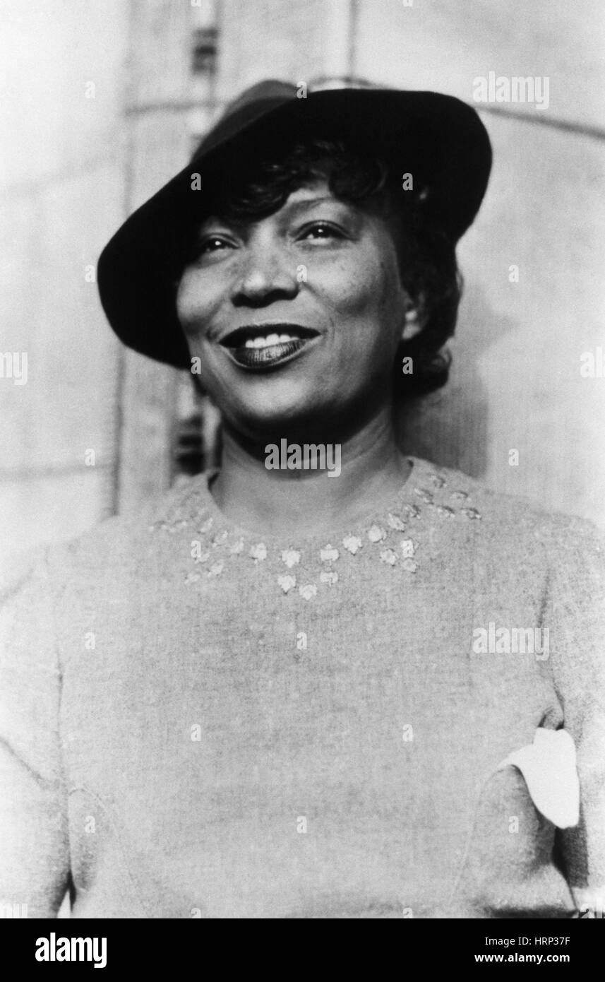 Zora Neale Hurston, US-amerikanische Schriftstellerin Stockfoto