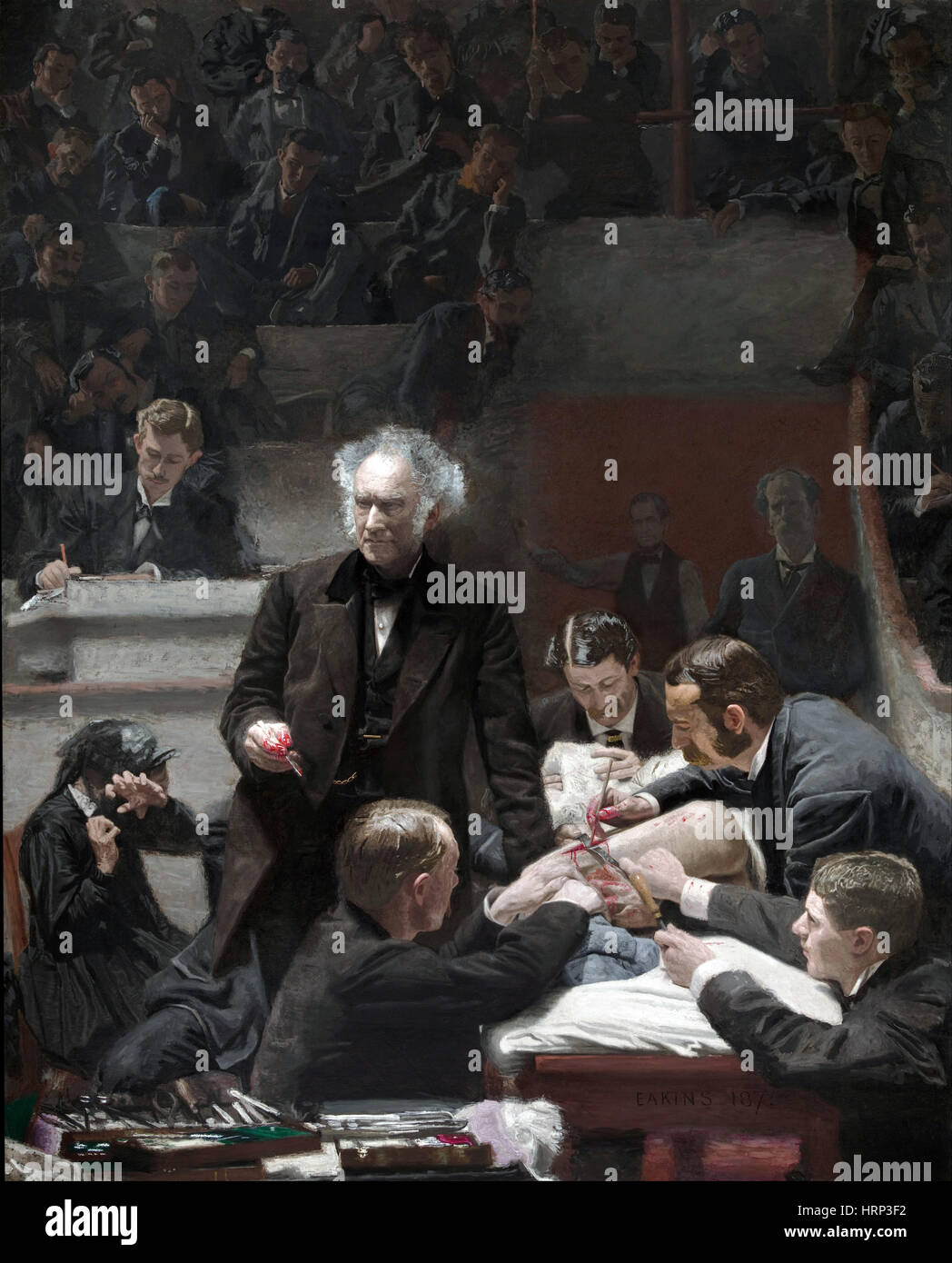Der Brutto-Klinik, 1875 Stockfoto