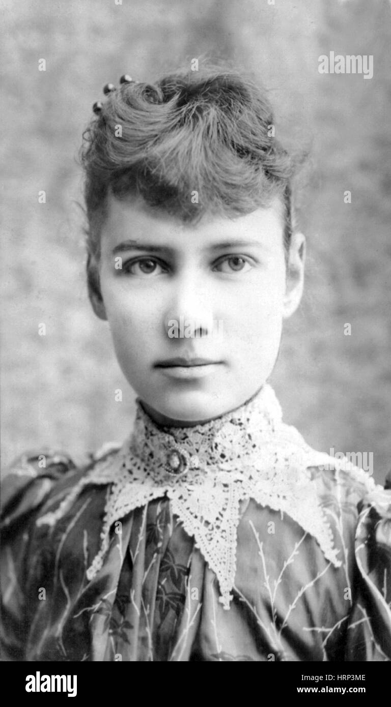 Nellie Bly, US-amerikanische Journalistin Stockfoto