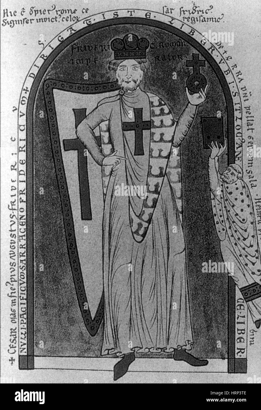 Friedrich i., Kaiser des Heiligen Römischen Reiches Stockfoto