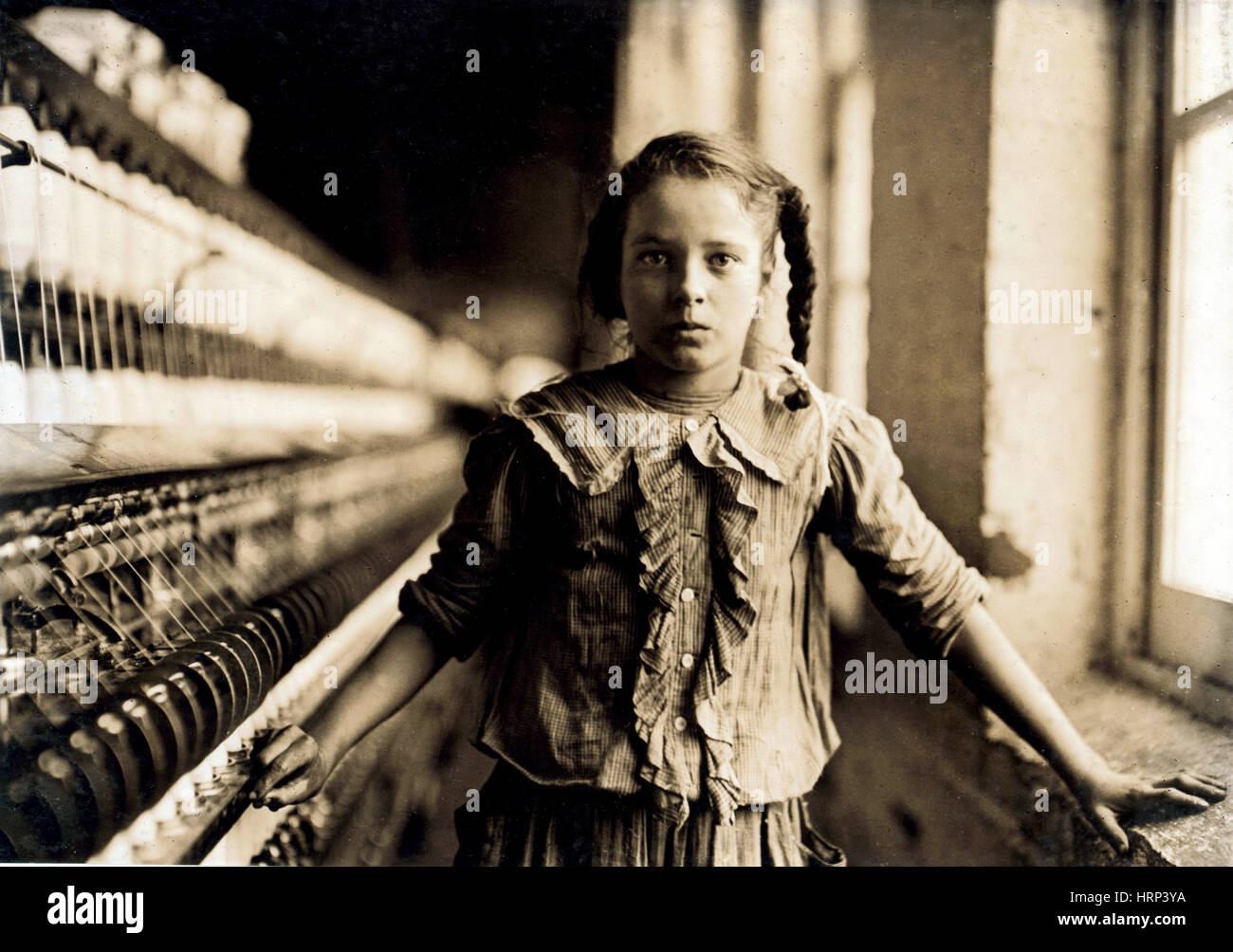 North Carolina Cotton Mill Spinner, 1908 Stockfoto