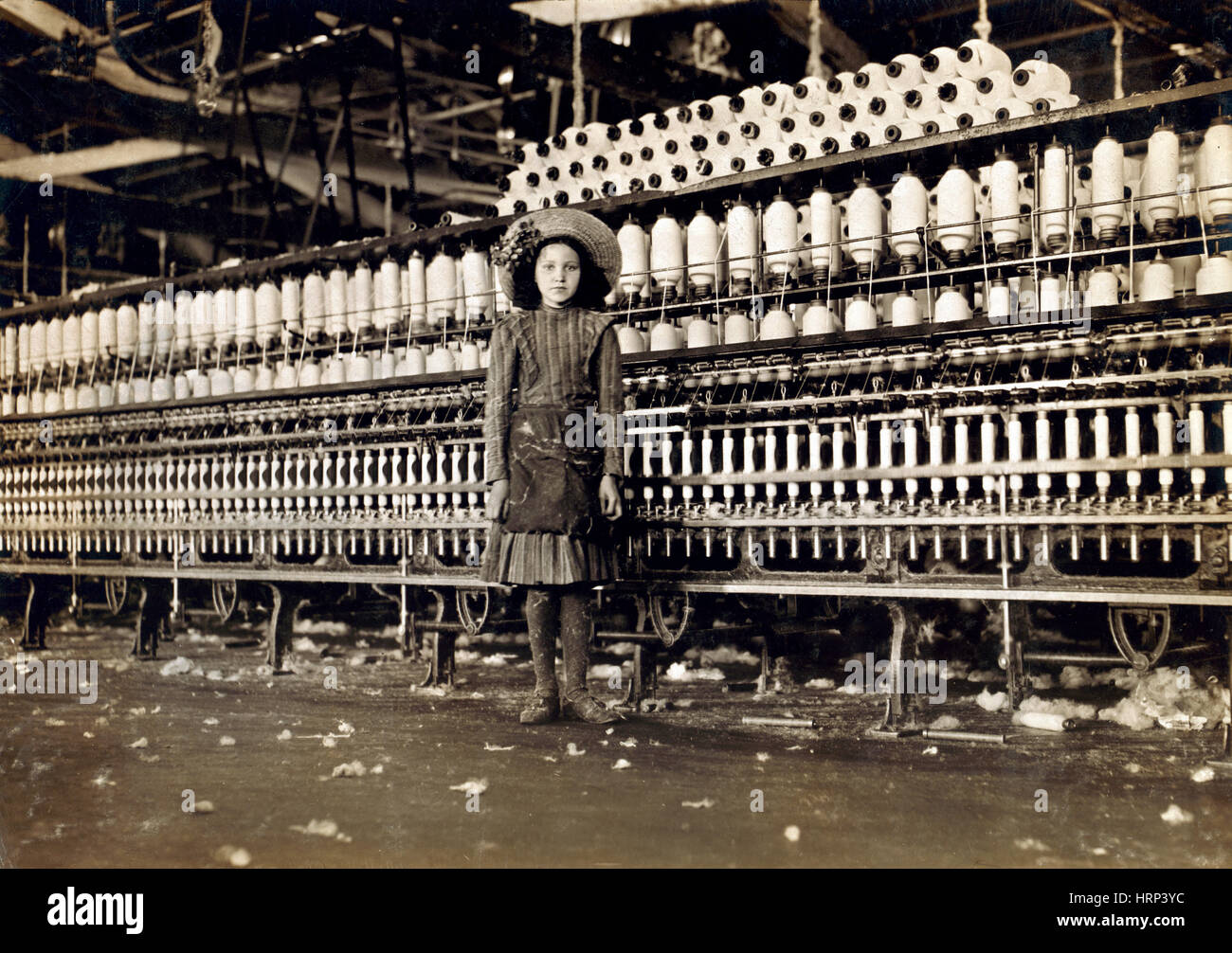 Virginia Cotton Mill Spinner, 1911 Stockfoto
