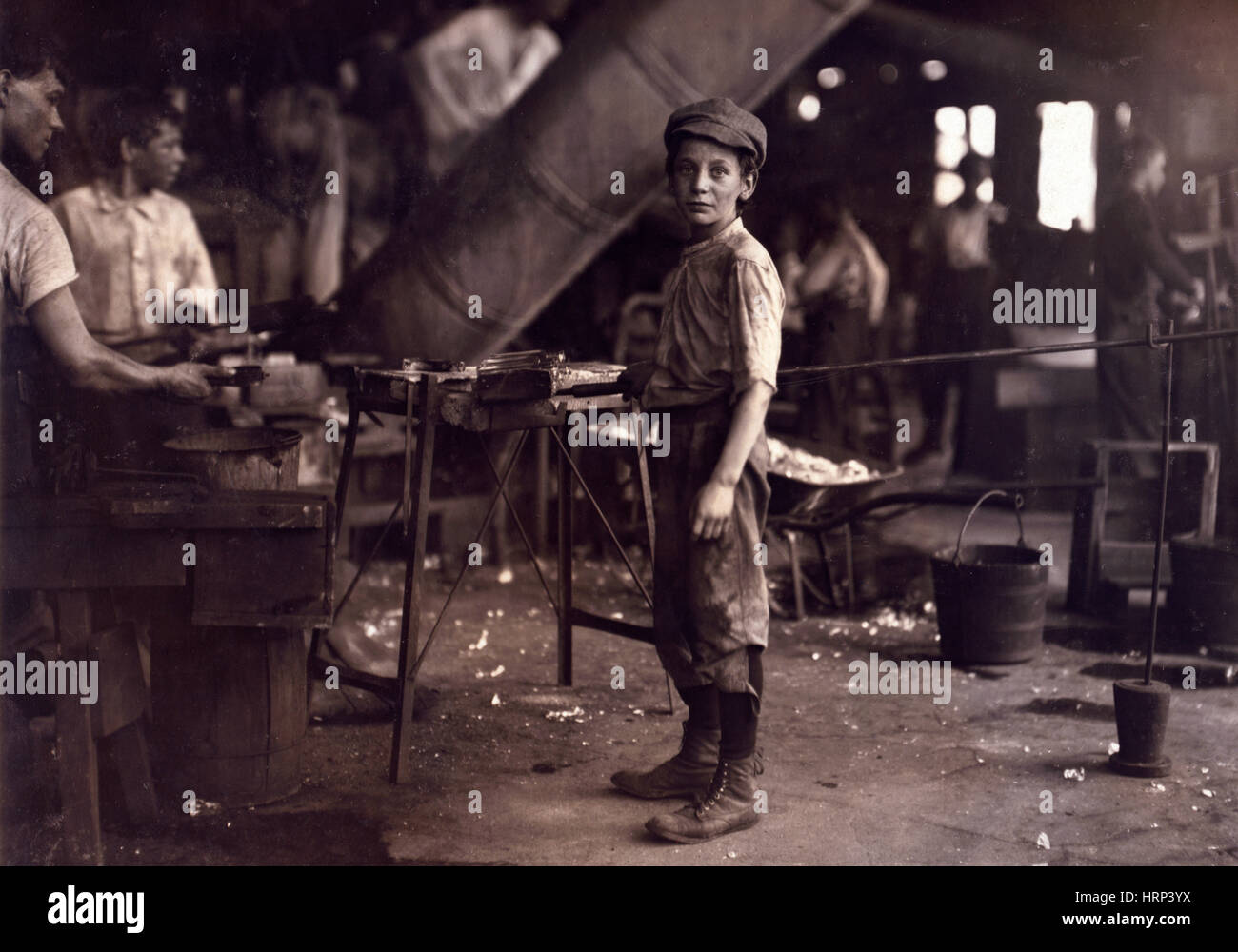 Virginia Glaswerk tragen In junge, 1911 Stockfoto