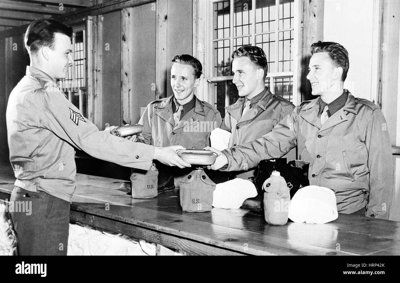 Drillinge, Gebrüder Aldinger, 1943 Stockfoto