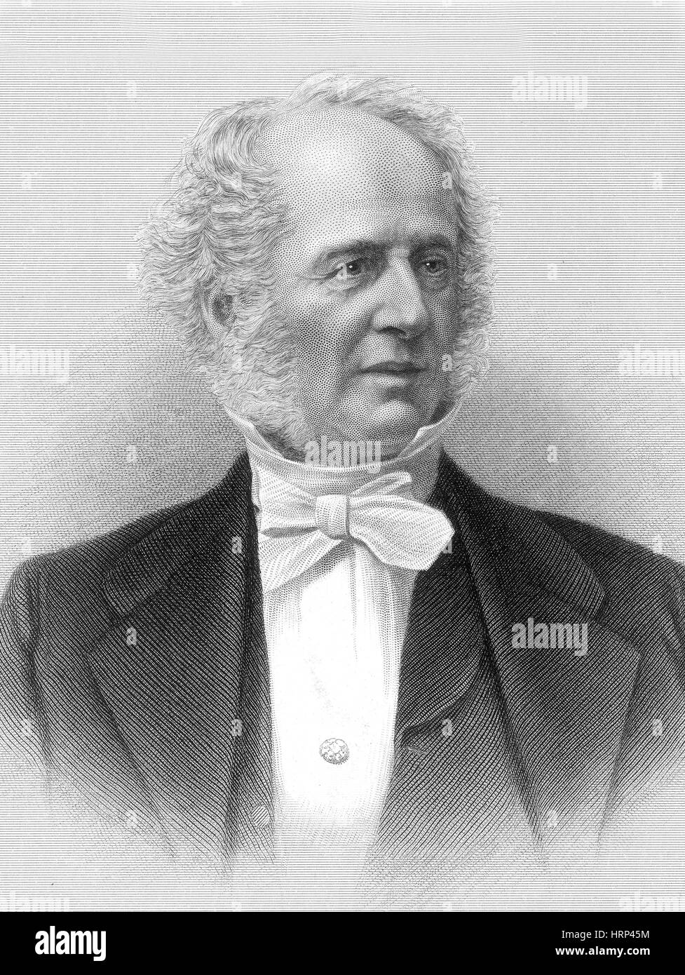 Cornelius Vanderbilt, US-amerikanischer Geschäft Magnat Stockfoto