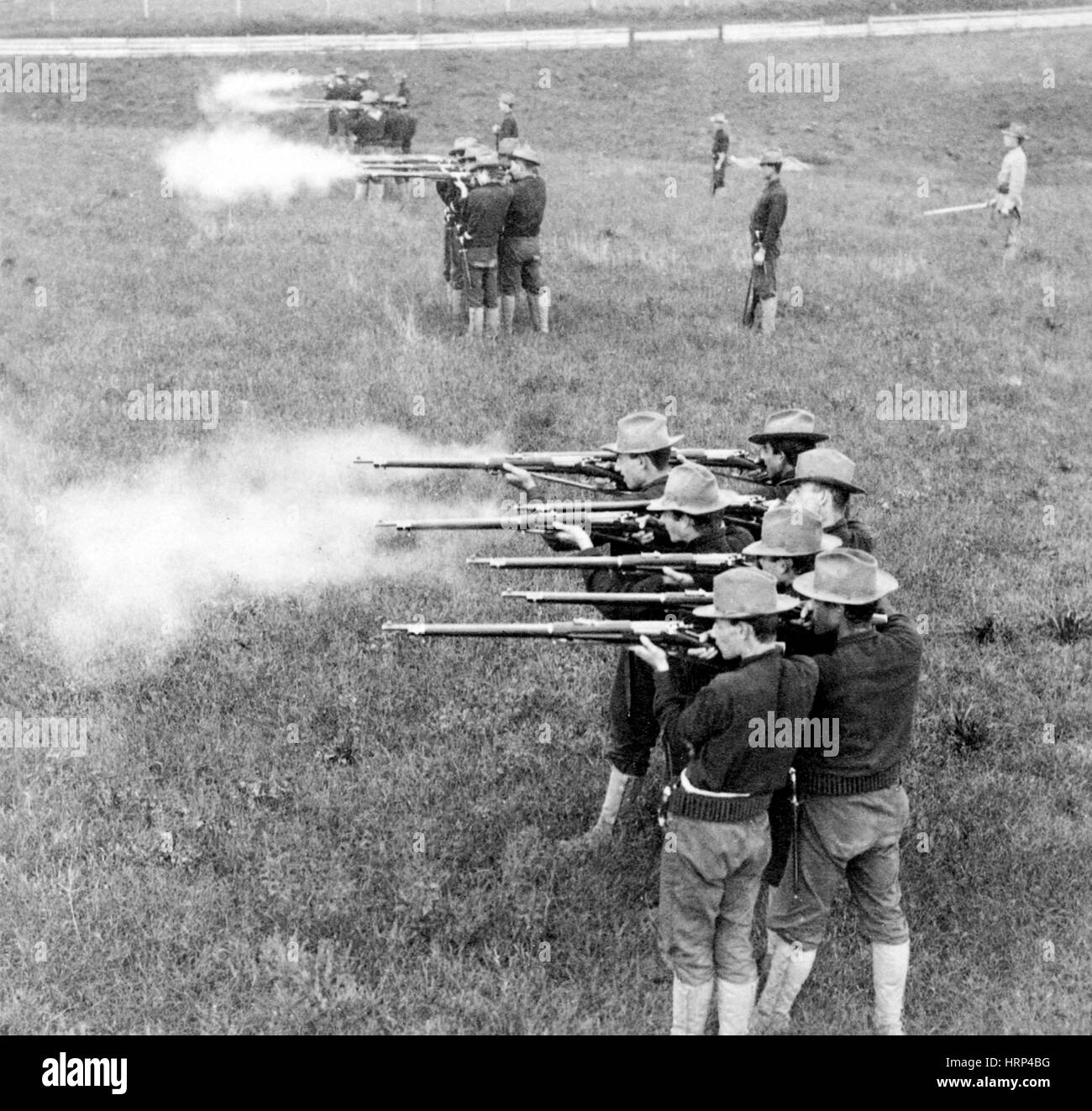 Philippinisch-amerikanischer Krieg, 28. US Infanterie, 1899 Stockfoto