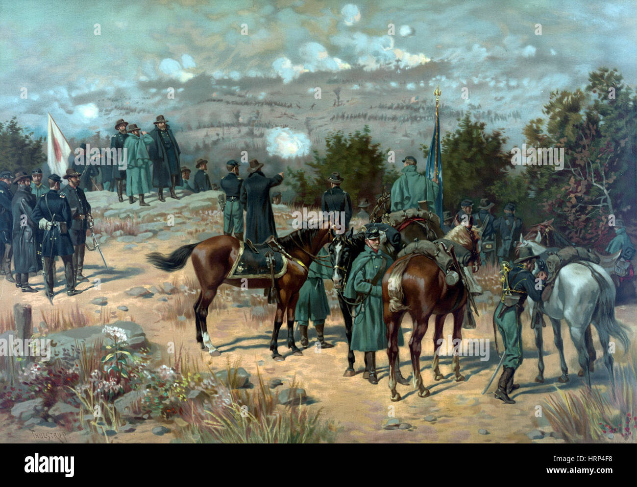 Amerikanischer Bürgerkrieg, Chattanooga Kampagne, 1863 Stockfoto