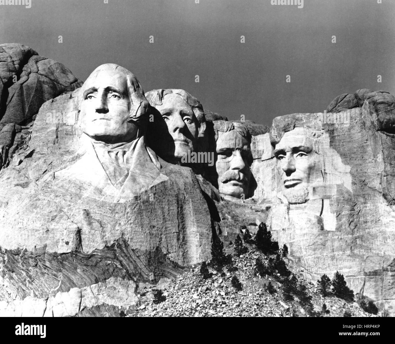 Mount Rushmore, 1941 Stockfoto