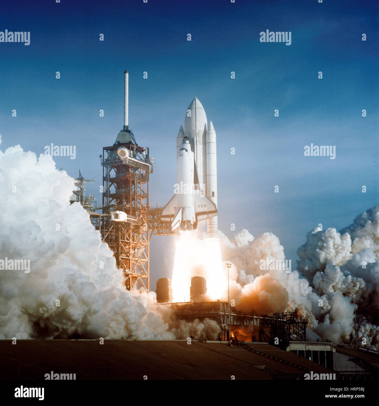 STS-1, Raumfähre Columbia starten, 1981 Stockfoto