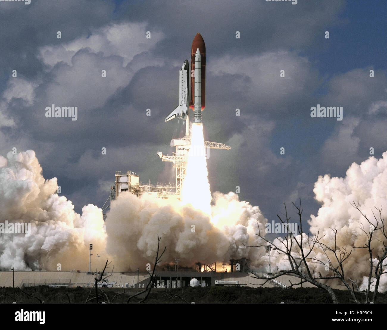 STS-26, Space Shuttle Discovery starten, 1988 Stockfoto
