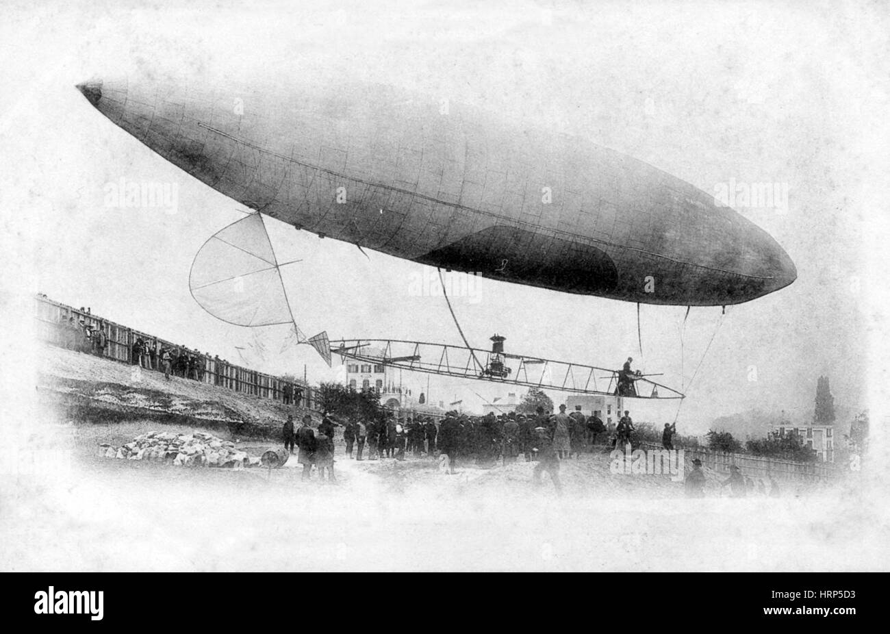 Santos-Dumont Nr. 6, 1901 Stockfoto