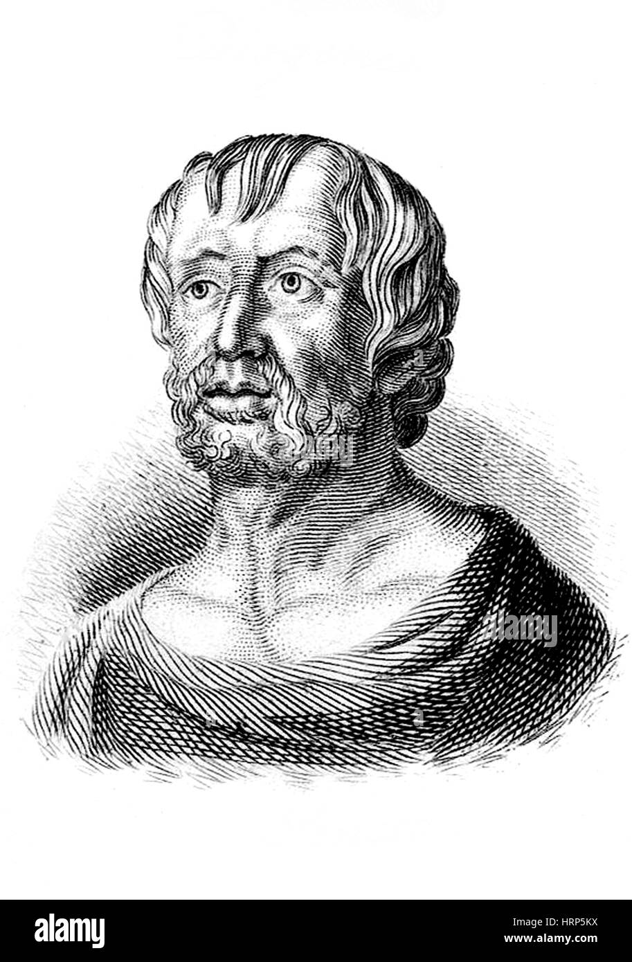 Seneca der jüngere, antike römische Philosoph Stockfoto