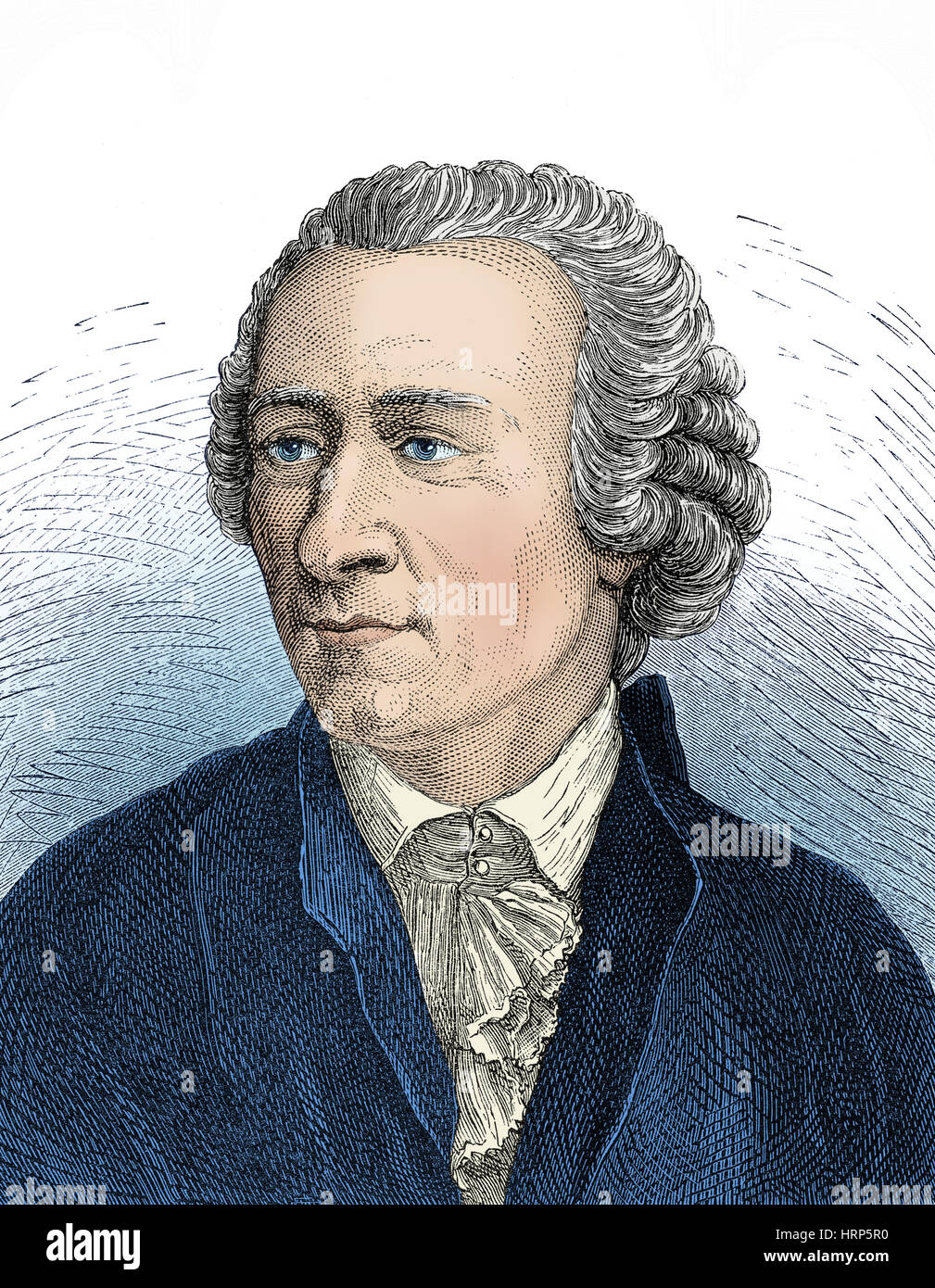 Leonhard Euler, Schweizer Mathematiker Stockfoto