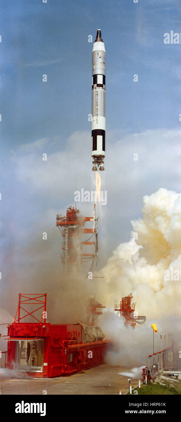 Gemini-Titan 8 Start, 1966 Stockfoto