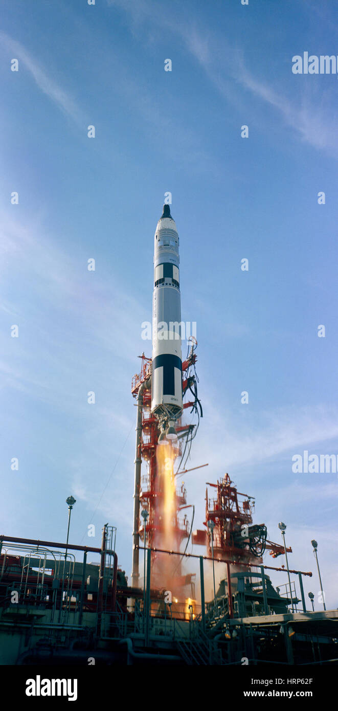 Gemini-Titan 12 Start, 1966 Stockfoto