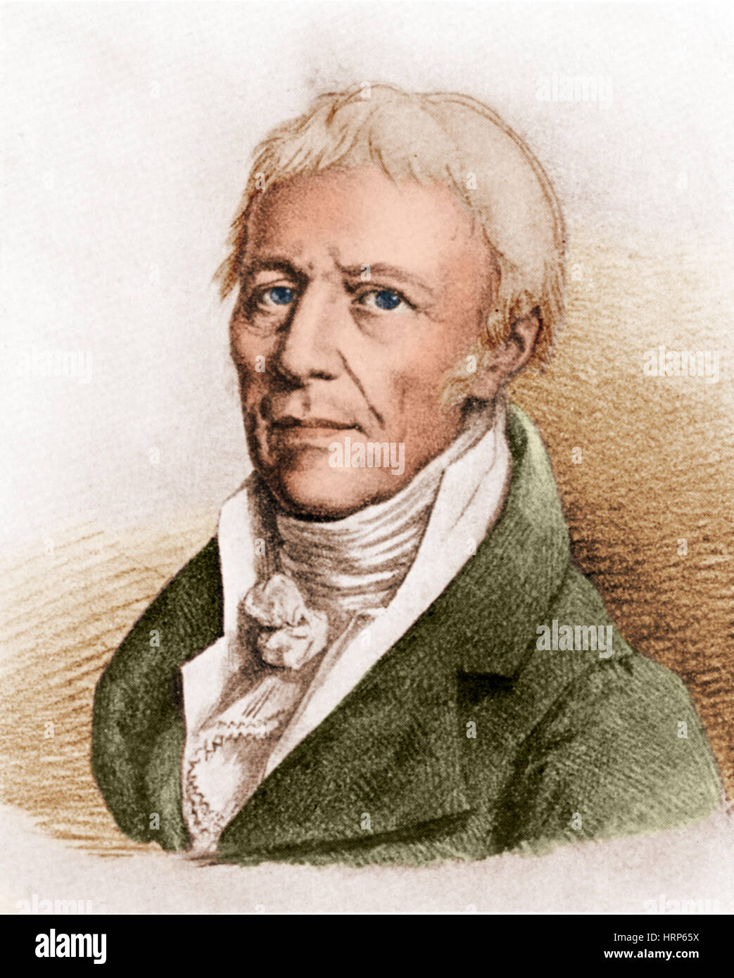 Jean-Baptiste Lamarck, französischer Naturforscher Stockfoto