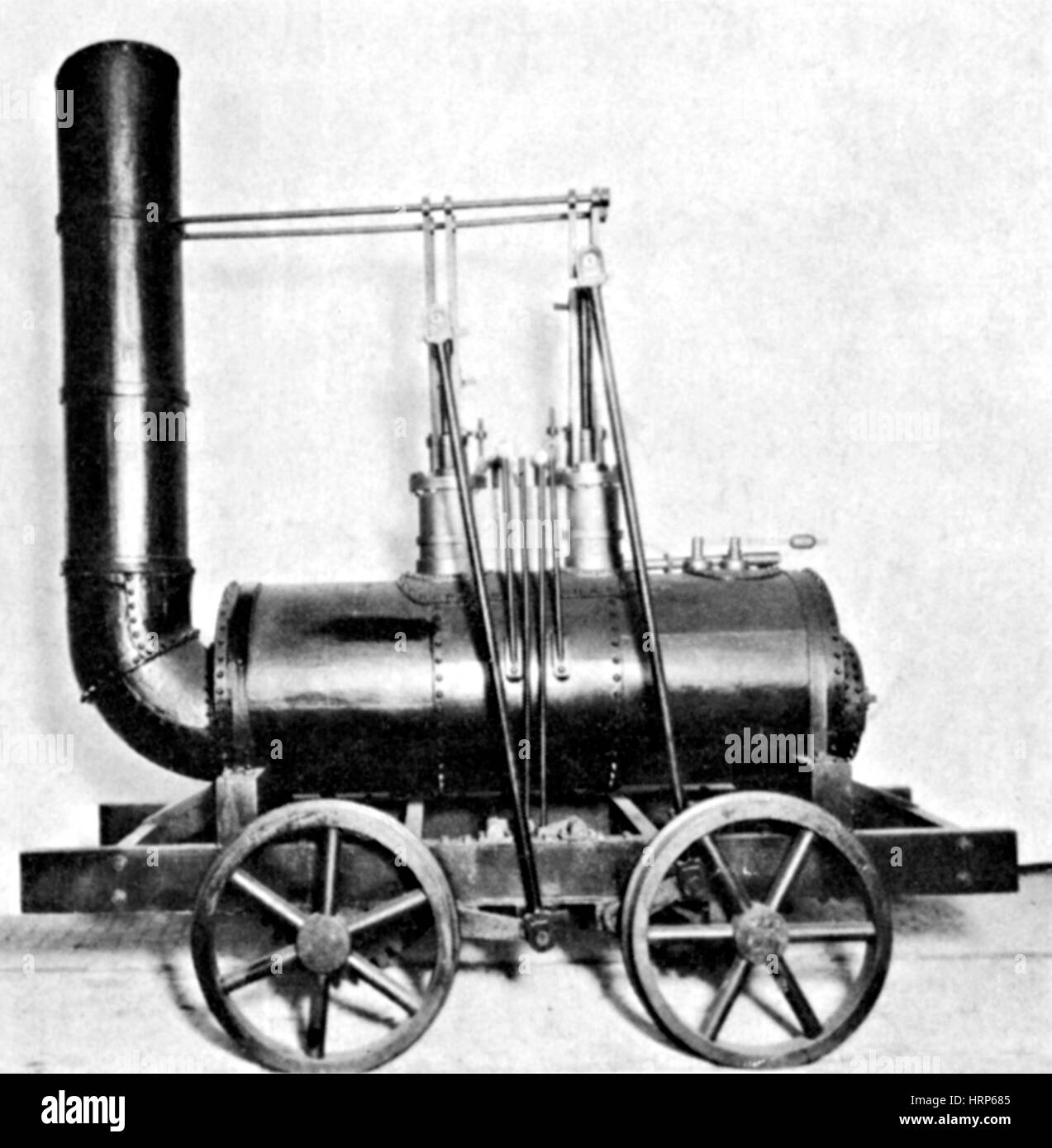 George Stephenson, Nachbildung des 'BlÌ cher', 1892 Stockfoto
