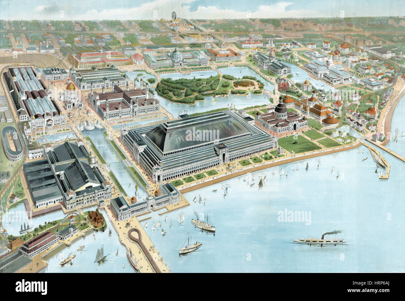 Columbian Exposition 1893 Stockfoto