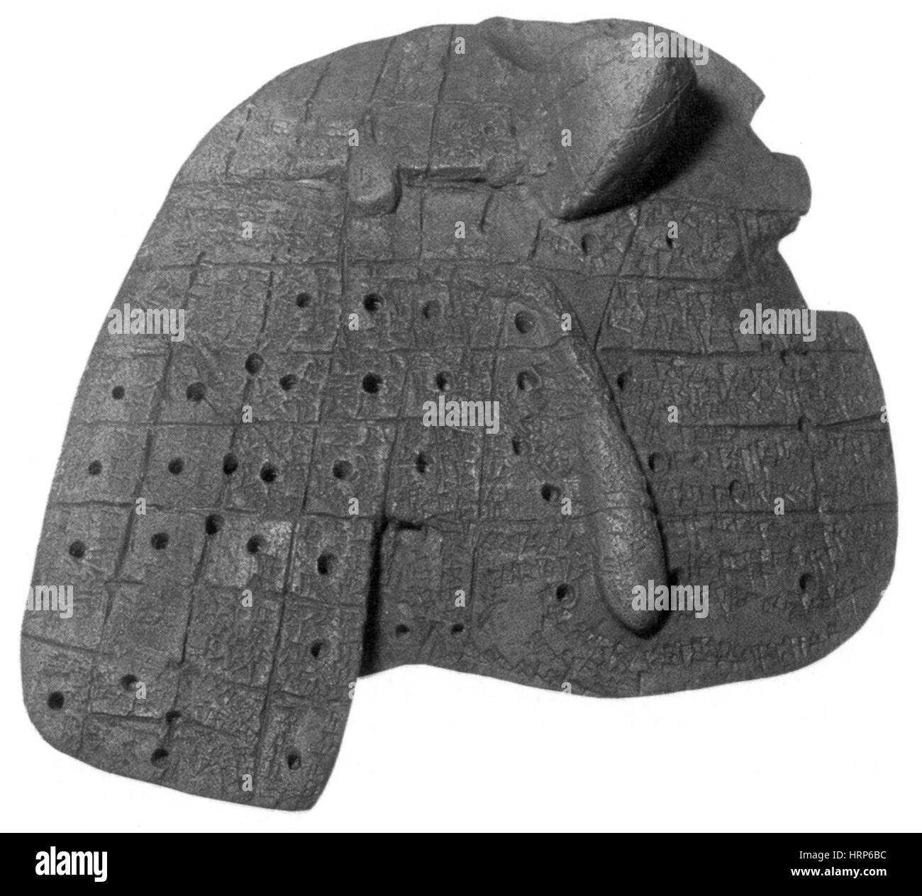 Hepatoscopy, babylonischen Wahrsagerei, 1900-1600 v. Chr. Stockfoto