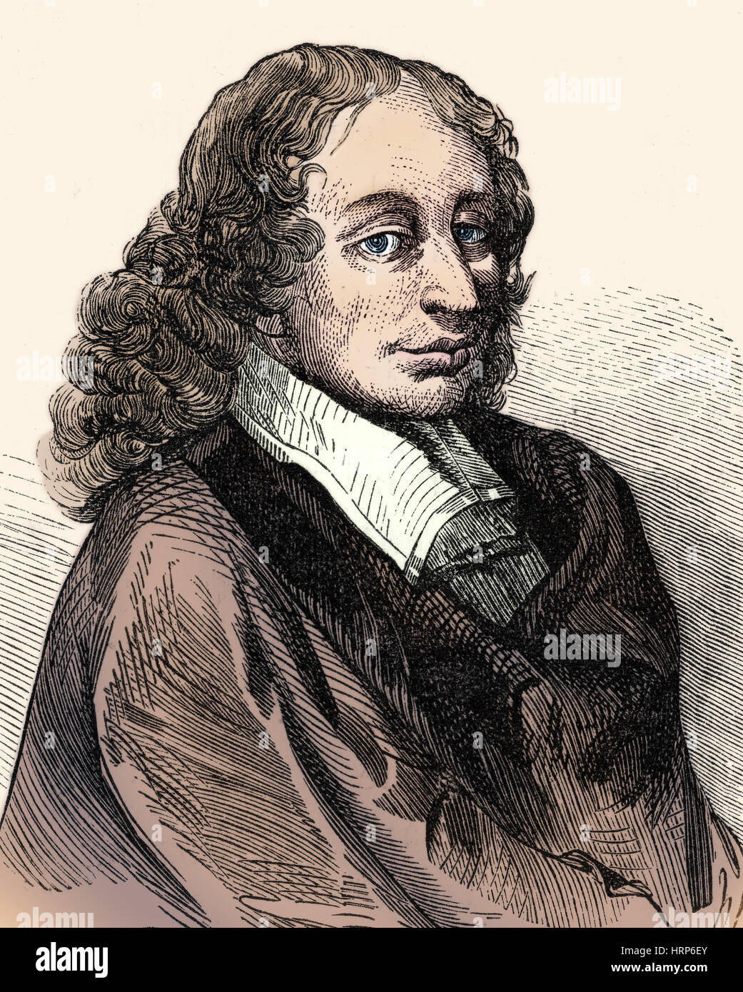 Blaise Pascal, französischer Universalgelehrter Stockfoto