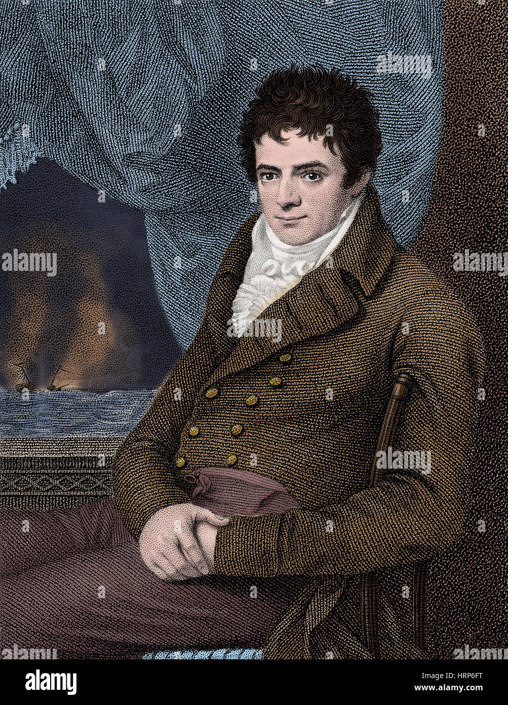 Robert Fulton, US-amerikanischer Ingenieur und Erfinder Stockfoto