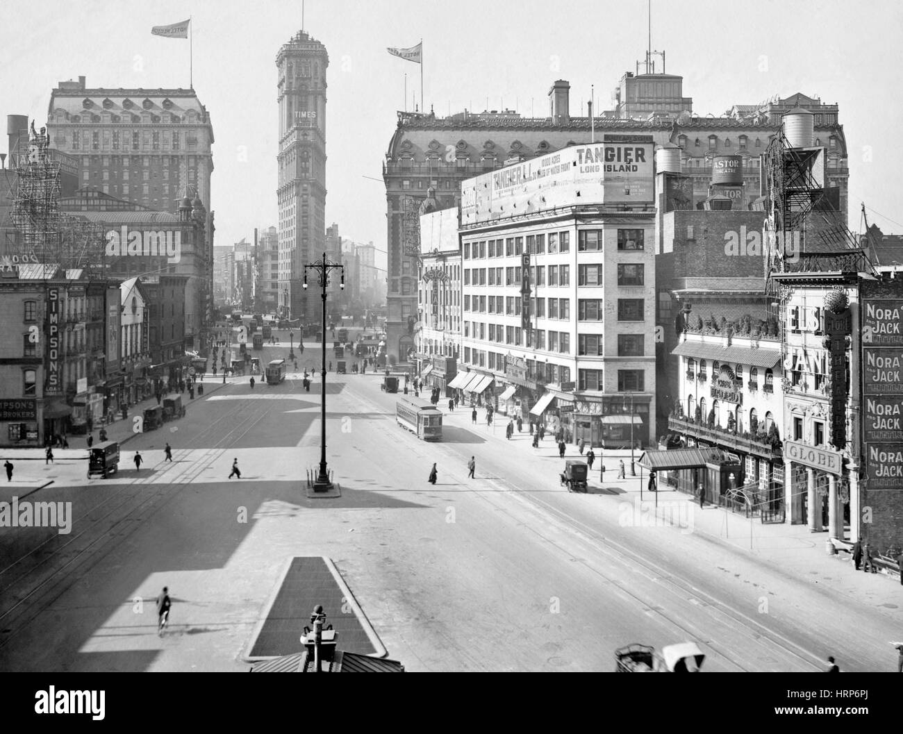 New York, Times Square, 1911 Stockfoto