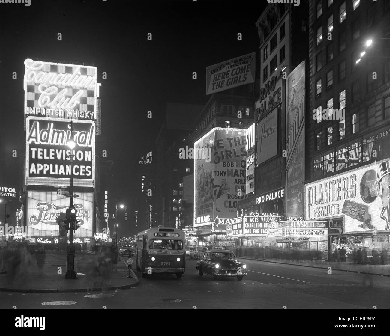 New York, Times Square, 1953 Stockfoto