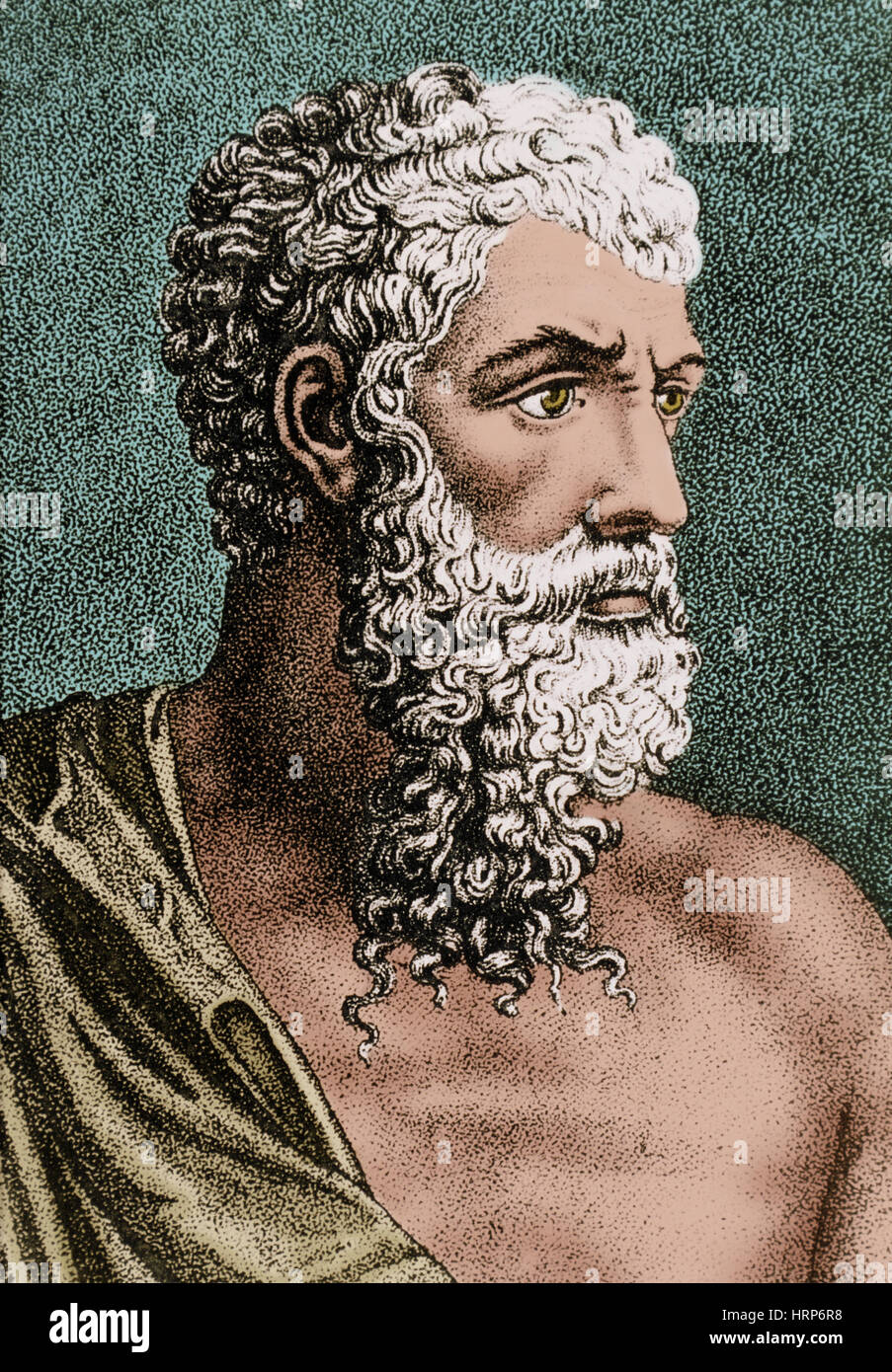Der griechische Philosoph Aristoteles Stockfotografie Alamy