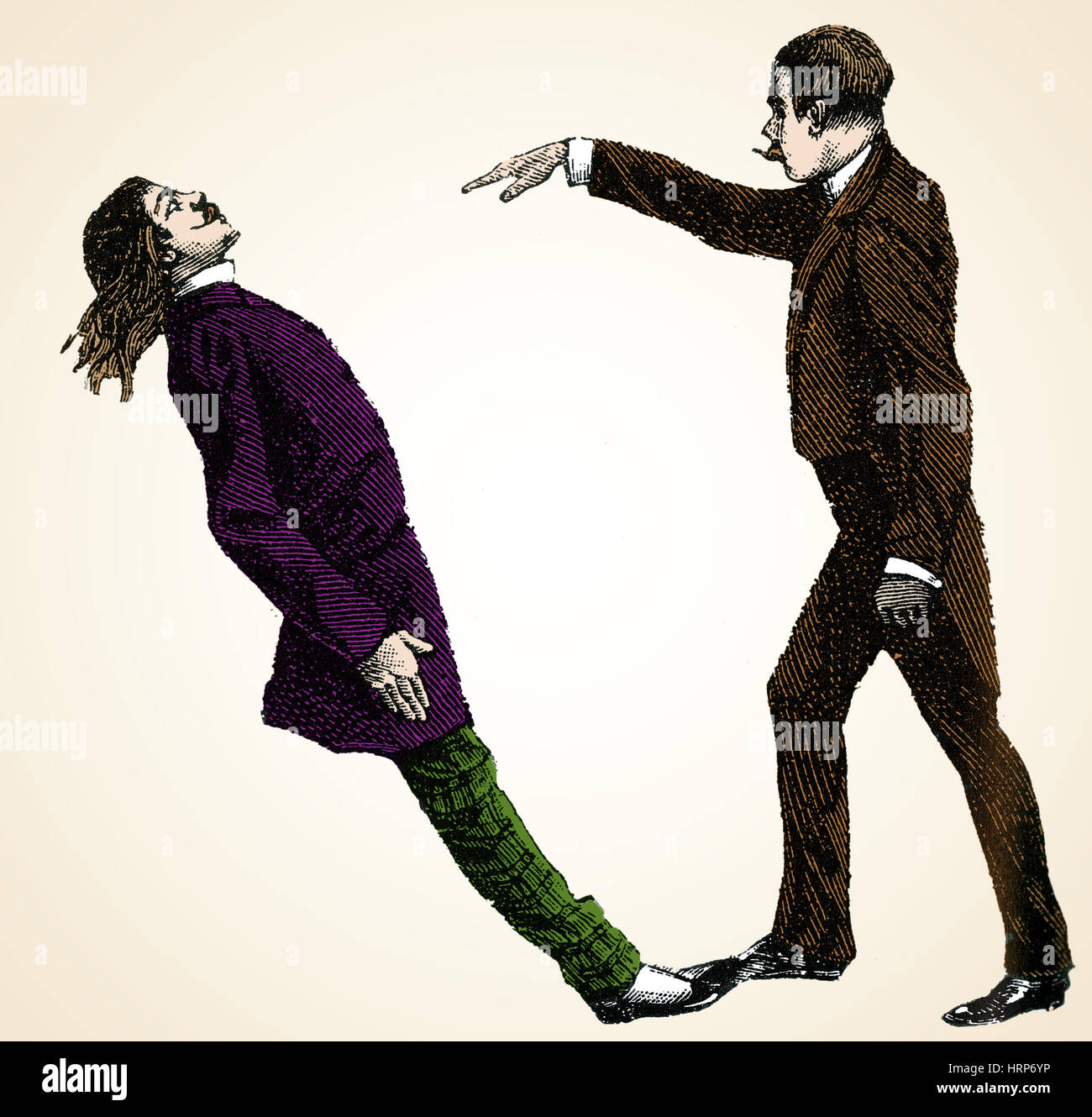 Mesmerismus, 19. Jahrhundert Stockfoto