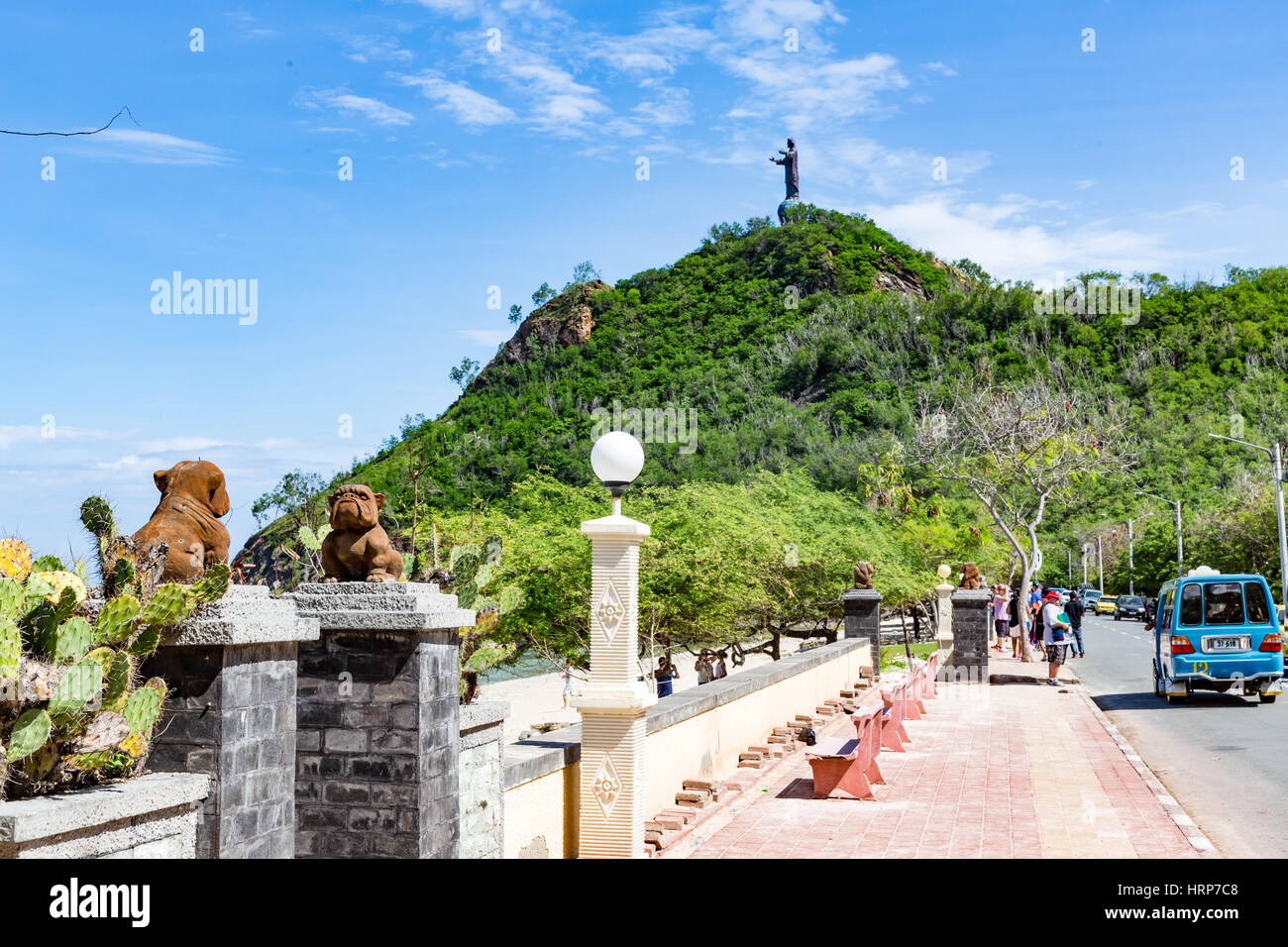 Christus König Strand, Dili, Osttimor, Stockfoto