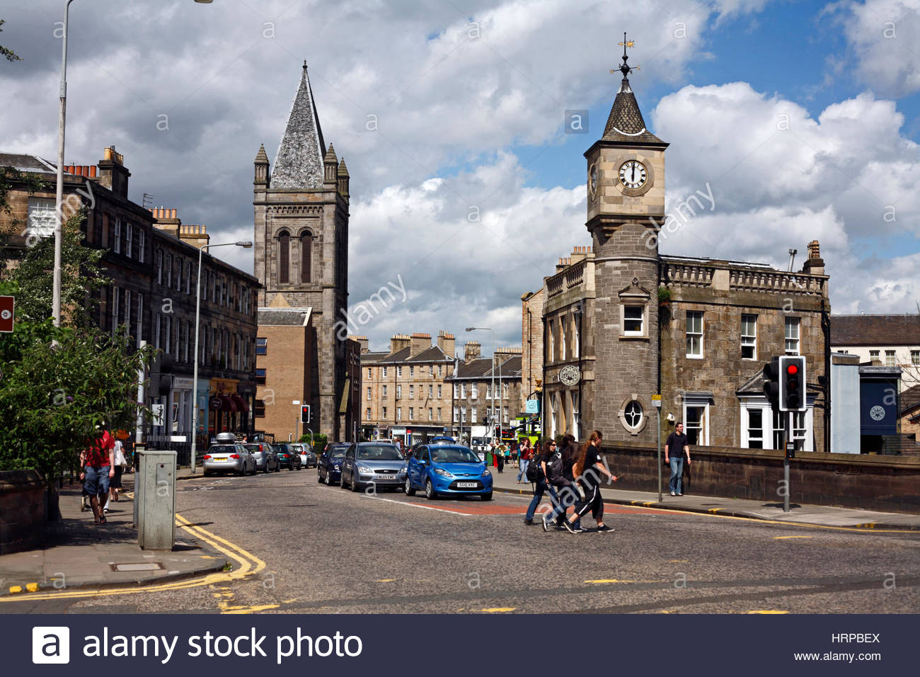 Stockbridge Edinburgh, Schottland Stockfoto