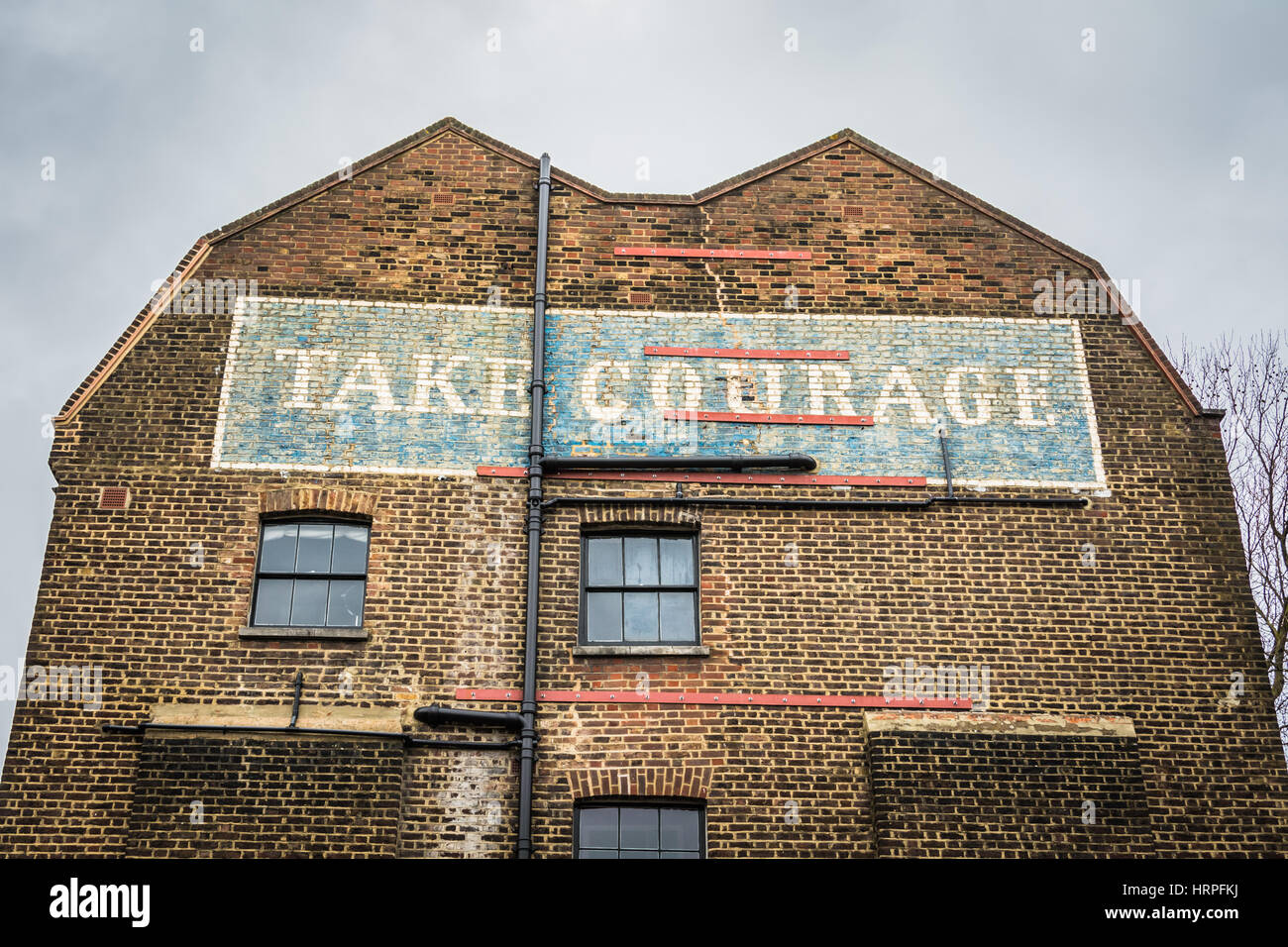 Die "Mut"-Gebäude, Redcross Street, London, SE1 Stockfoto