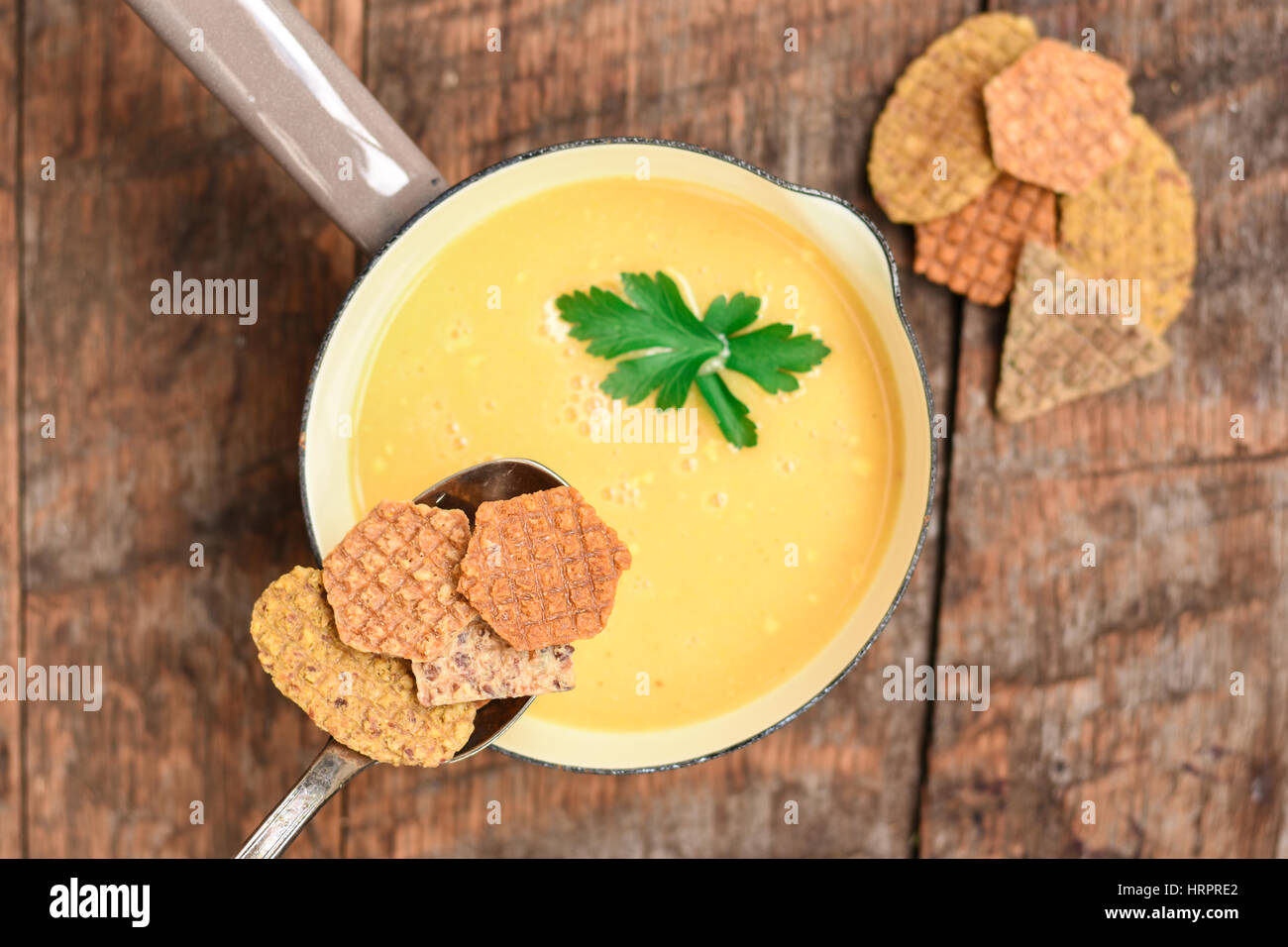 Sommer-Suppe Stockfoto