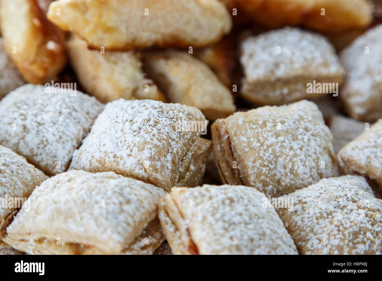 Pastelillos de Guayava (Guave Gebäck), Puerto Rico Stockfoto