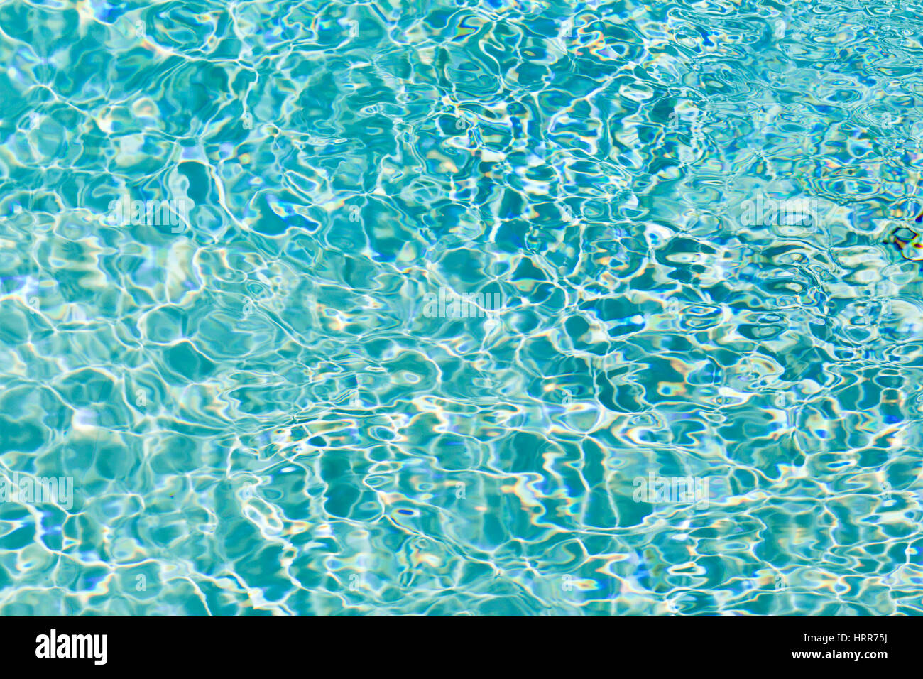 Poolwasser Stockfoto