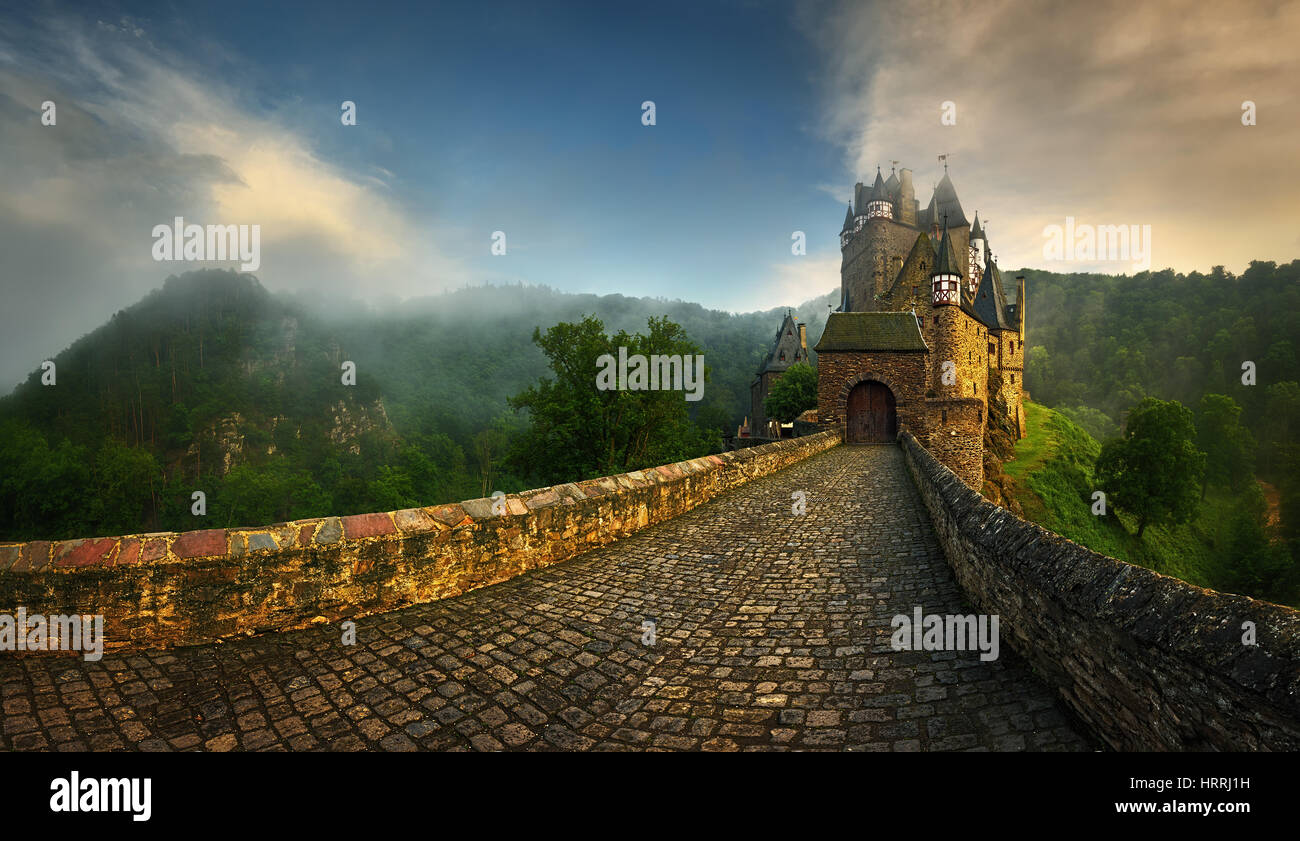 Burg Eltz, Rheinland-Pfalz, Deutschland, Europa Stockfoto