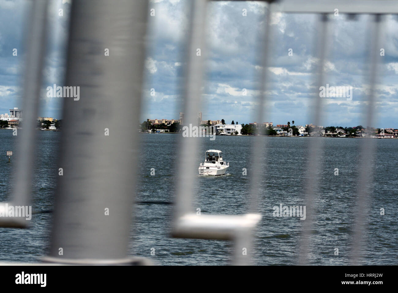 Boot in Tampa Stockfoto