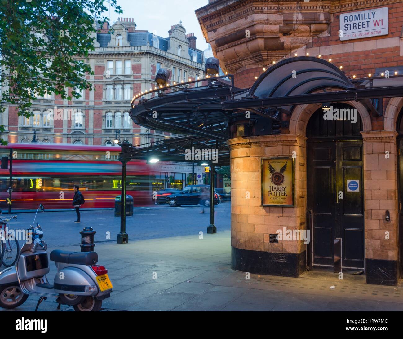 Im Palace Theatre, Shaftesbury Avenue, London, UK Stockfoto