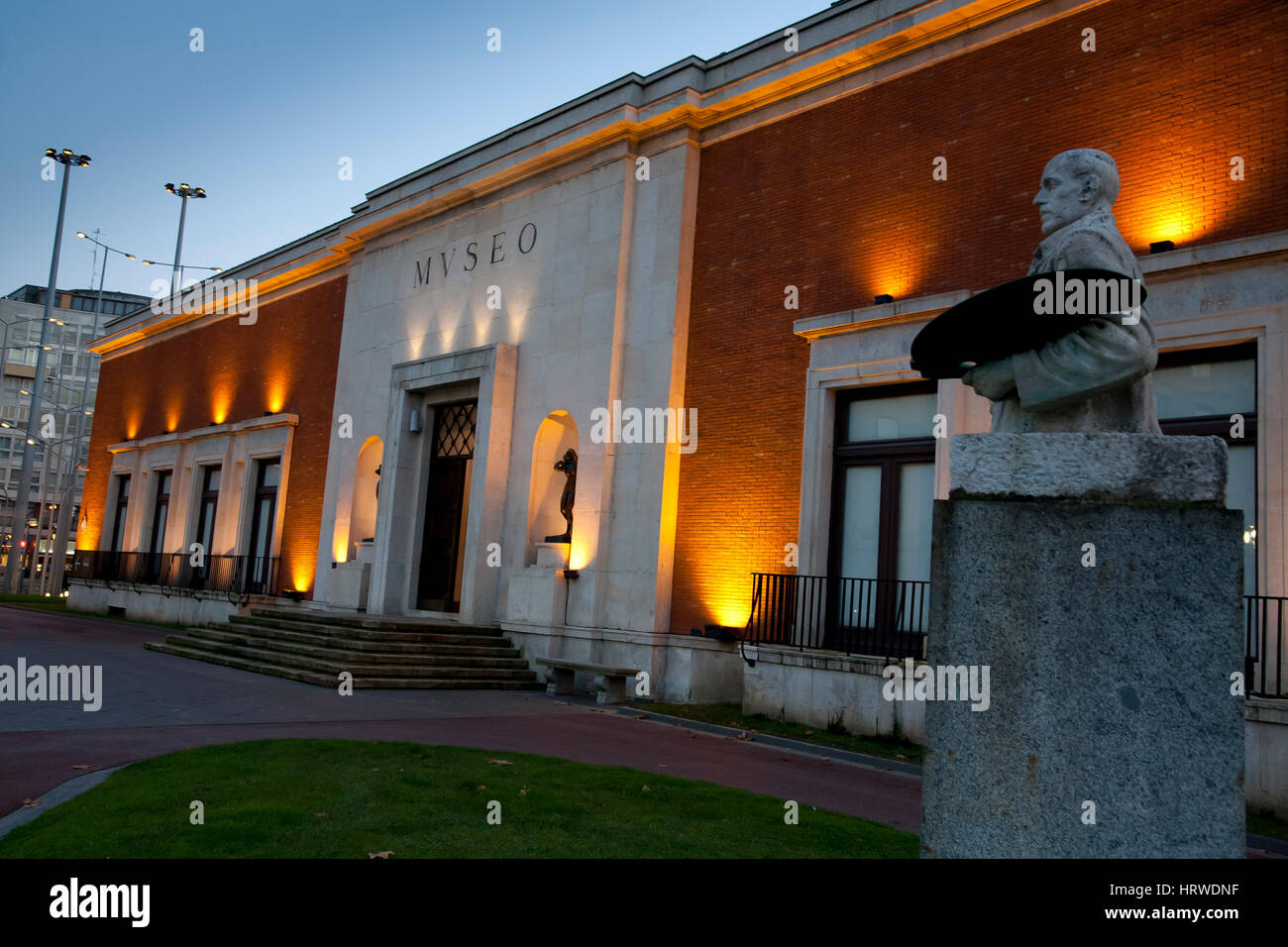 Museum der schönen Künste. Bilbao Bizkaia. Baskisches Land, Spanien. Stockfoto