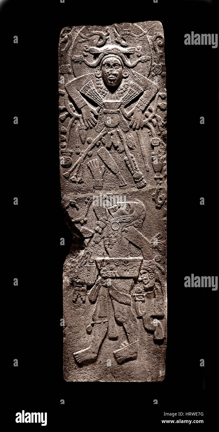 Cotzumalhuapa-Stele 400-900 Guatemala Santa Lucia Cotzumalhuapa (Stadt) Stein, Basalt 288 x 84 x 72 cm Relief Panel Guatemala Cotzumalhuapa Kultur 37 n. Chr., der spätklassischen 600-1000 n. Chr. Stein, Basalt 88 x 161 x 26 cm der Maya - Maya mesoamerikanischen - Pre Columbian Zivilisation Mittelamerika (2600 v. Chr. - 1500 n. Chr.) American Stockfoto