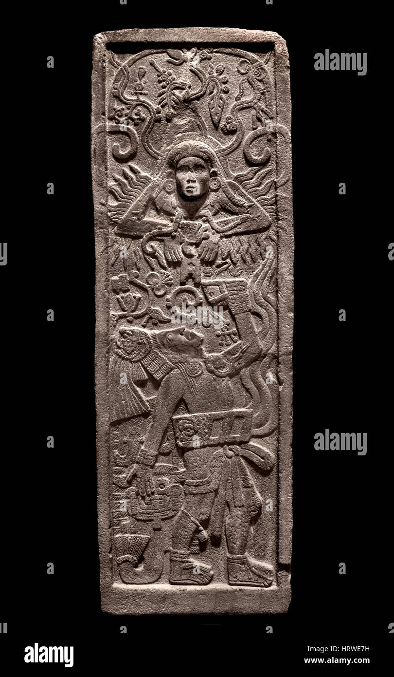 Cotzumalhuapa-Stele 400-900 Guatemala Santa Lucia Cotzumalhuapa (Stadt) Stein, Basalt 285 x 94 x 67 cm Relief Panel Guatemala Cotzumalhuapa Kultur 37 n. Chr., der spätklassischen 600-1000 n. Chr. Stein, Basalt 88 x 161 x 26 cm der Maya - Maya mesoamerikanischen - Pre Columbian Zivilisation Mittelamerika (2600 v. Chr. - 1500 n. Chr.) American Stockfoto