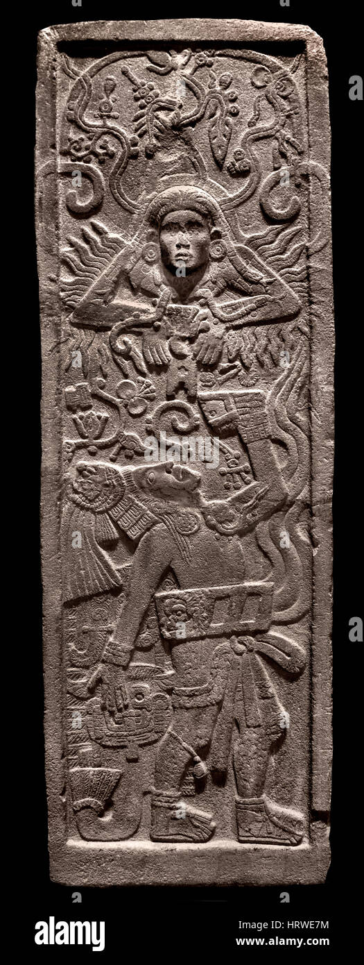 Cotzumalhuapa-Stele 400-900 Guatemala Santa Lucia Cotzumalhuapa (Stadt) Stein, Basalt 285 x 94 x 67 cm Relief Panel Guatemala Cotzumalhuapa Kultur 37 n. Chr., der spätklassischen 600-1000 n. Chr. Stein, Basalt 88 x 161 x 26 cm der Maya - Maya mesoamerikanischen - Pre Columbian Zivilisation Mittelamerika (2600 v. Chr. - 1500 n. Chr.) American Stockfoto