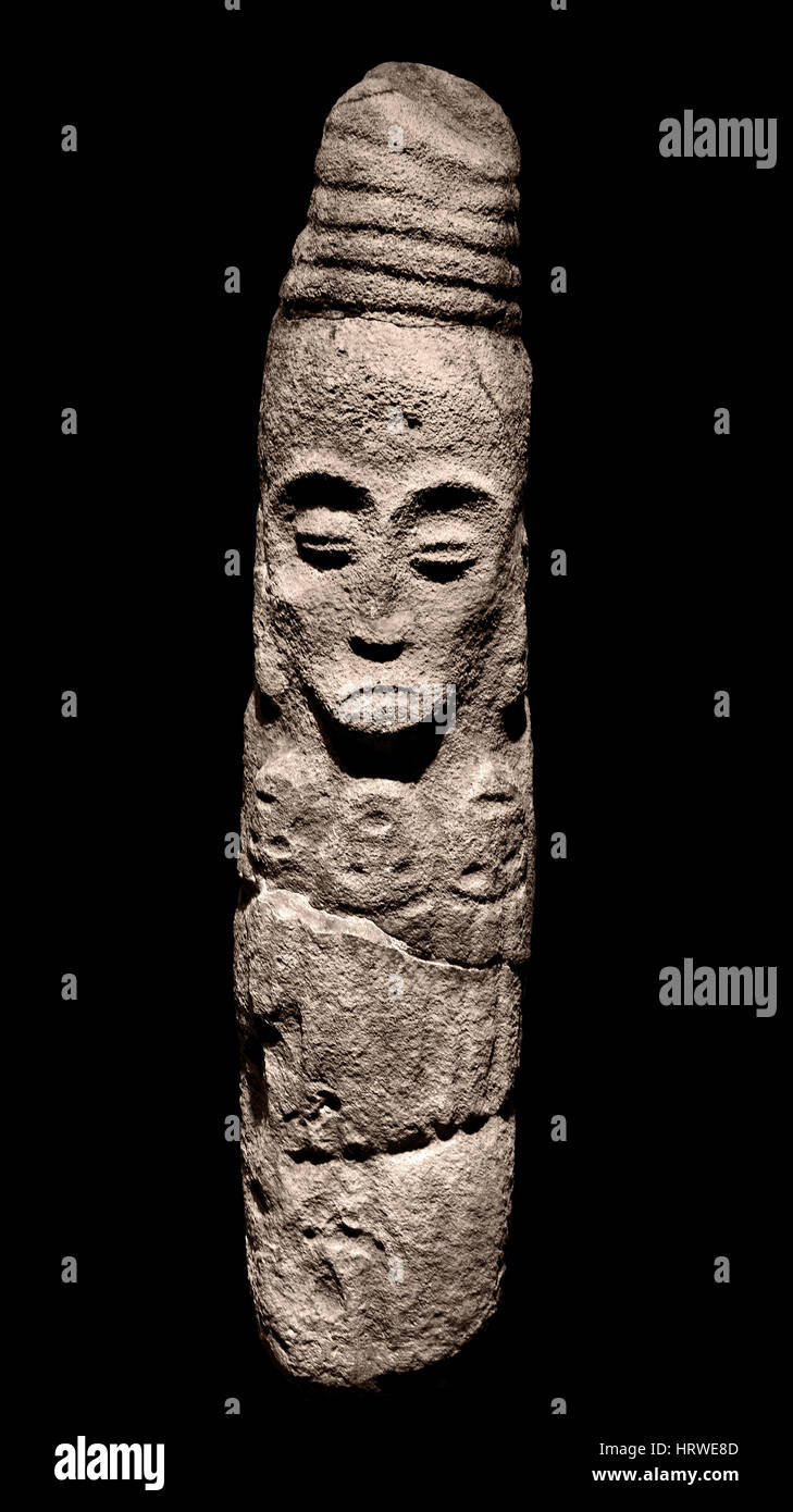 Guatemala, Cotzumalhuapa, Kultur, 37 n. Chr., spätklassische, 600-1000 n. Chr., Stein, Basalt, der Mayas, Maya, Maya, mesoamerikanischen, Pre Columbian, Zivilisation, Mittelamerika, 2600 v. Chr.-1500, AD, American, Stockfoto