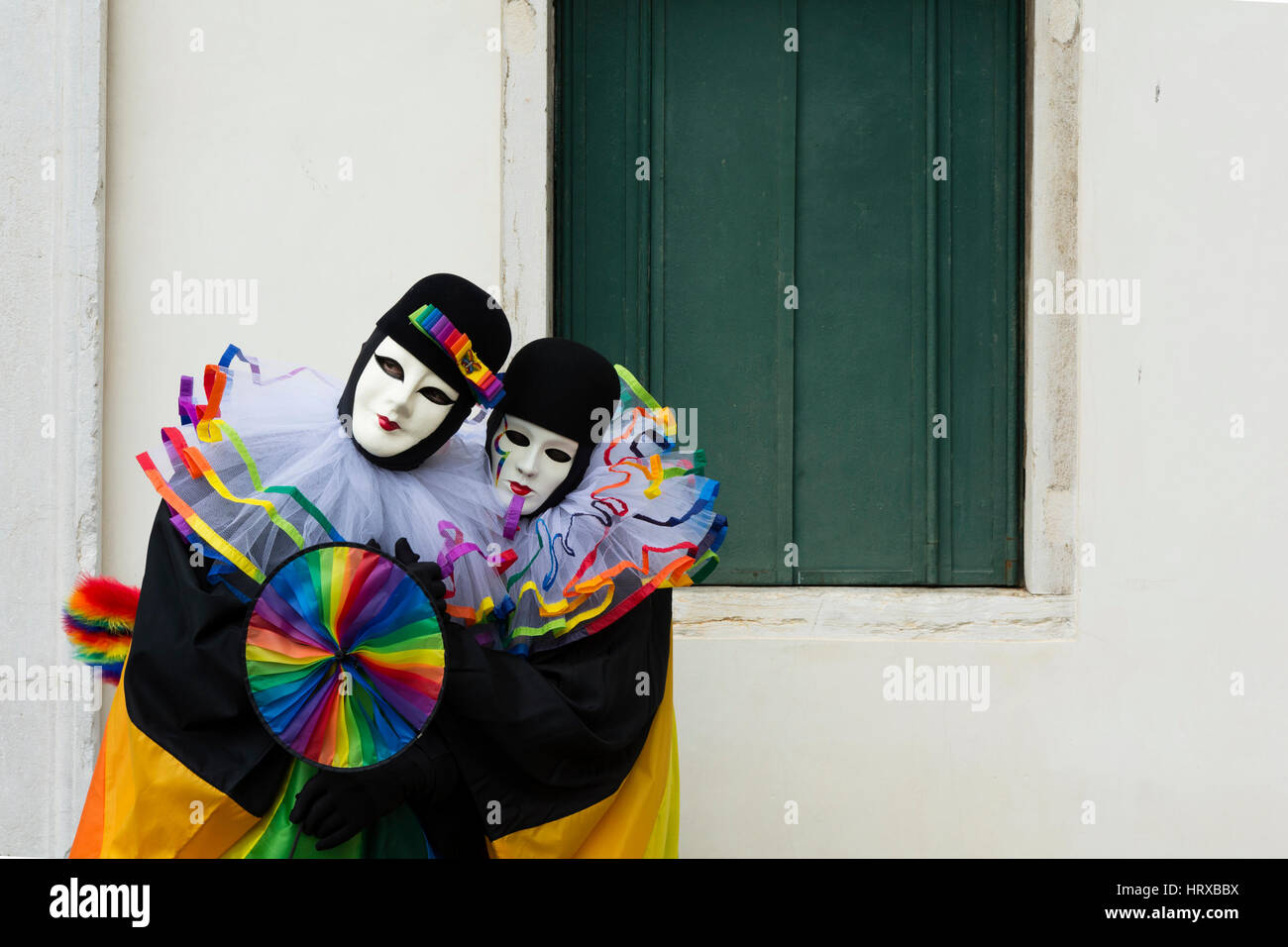 Karneval von Venedig, Carnevale di Venezia, Maskerade Stockfoto