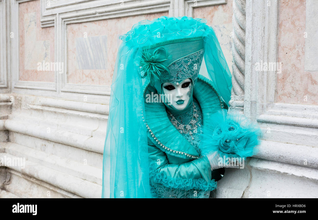 Karneval von Venedig, Carnevale di Venezia, Maskerade Stockfoto