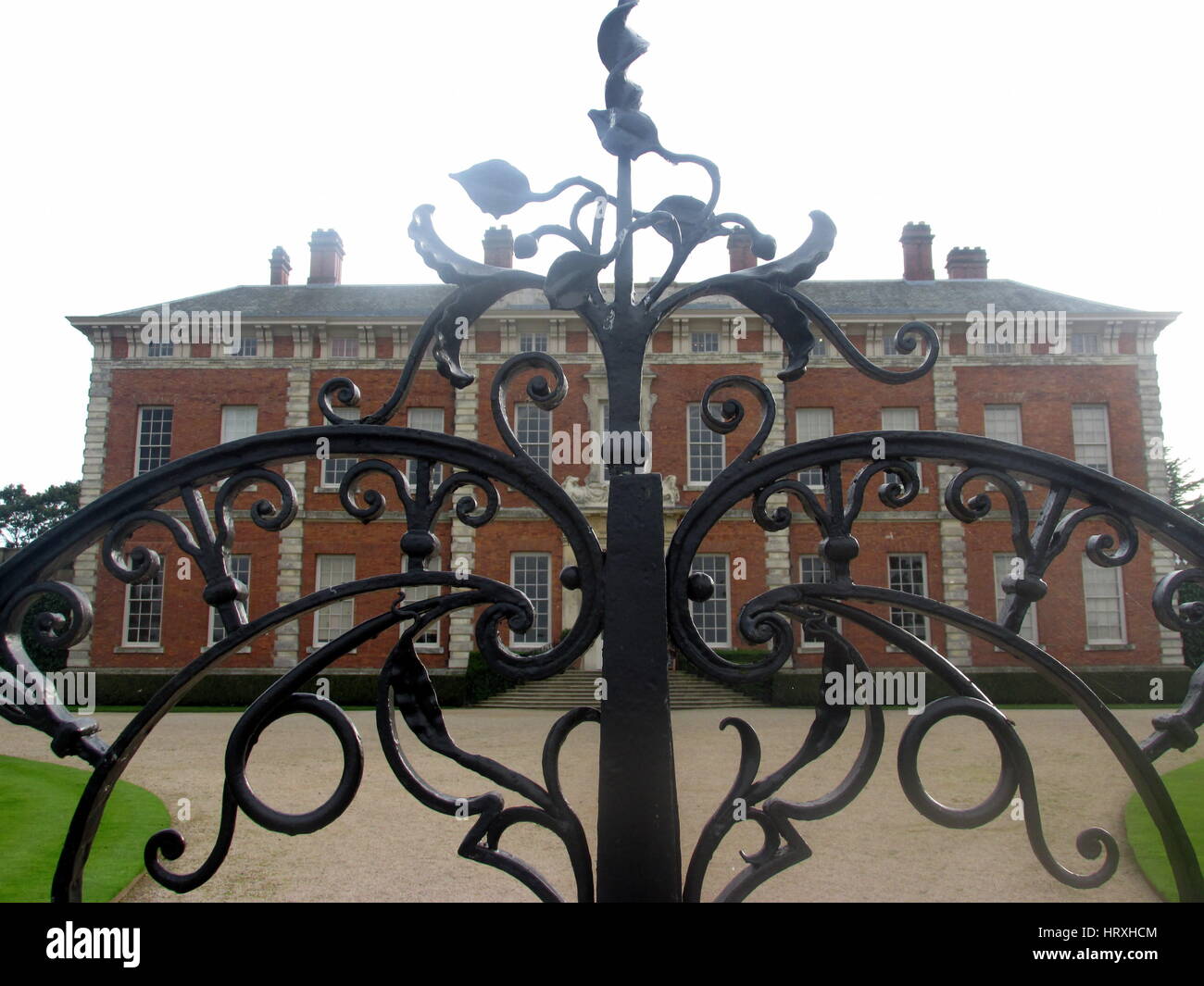 Beningborough Hall, North Yorkshire. Im Jahr 2015 inszeniert es eine Ausstellung von Bildern und Gemälden Leihgabe der National Gallery Stockfoto