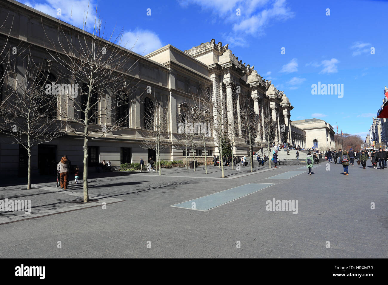 Metropolitan Museum Kunst 5th Avenue in New York City Stockfoto